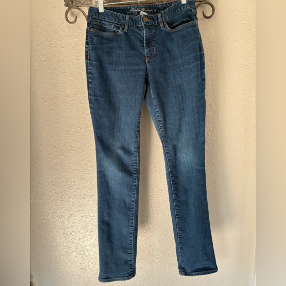 Eddie Bauer Curvy Straight Leg Jeans